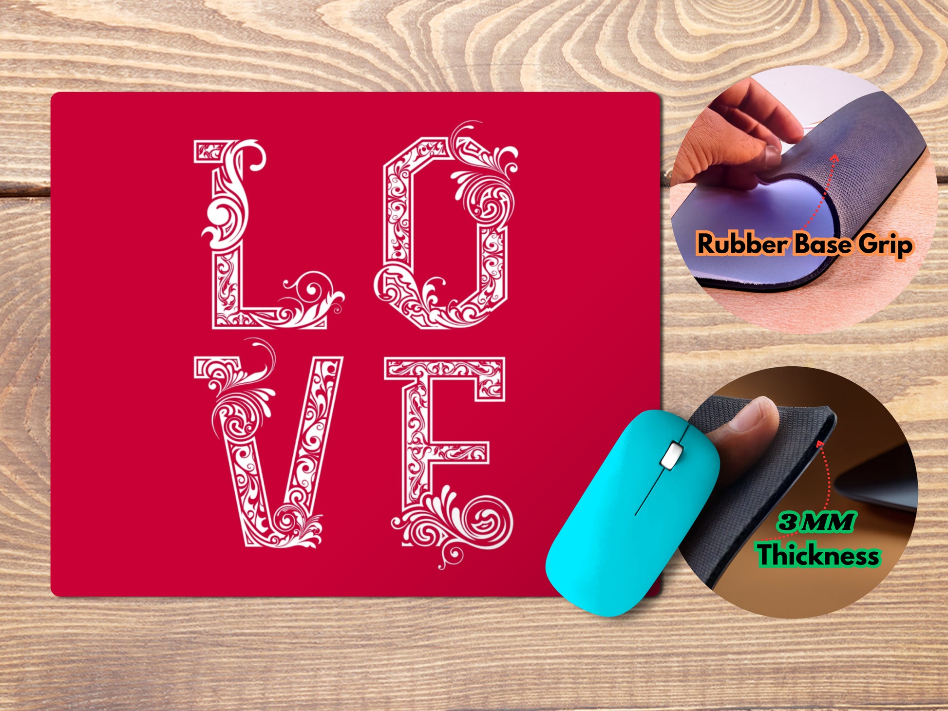 LOVE Textmousepad mockup style 4