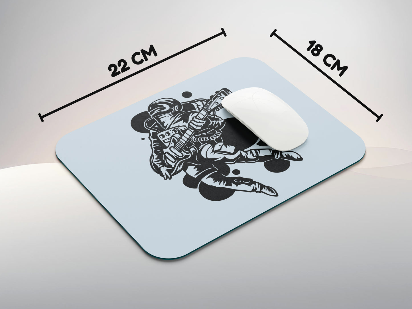 Men Playing Guitarmousepad mockup style 3