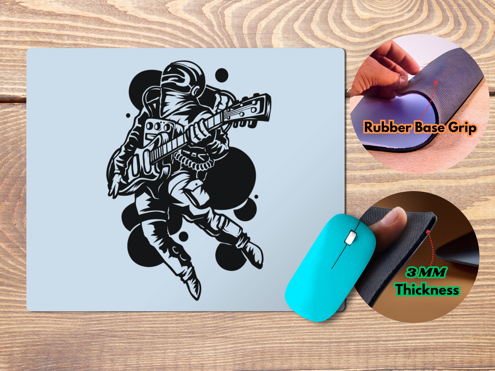 Men Playing Guitarmousepad mockup style 4