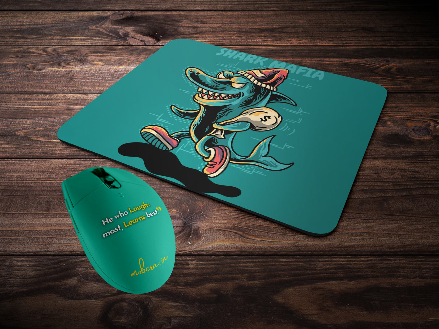 Shark Mafiamousepad mockup style 2