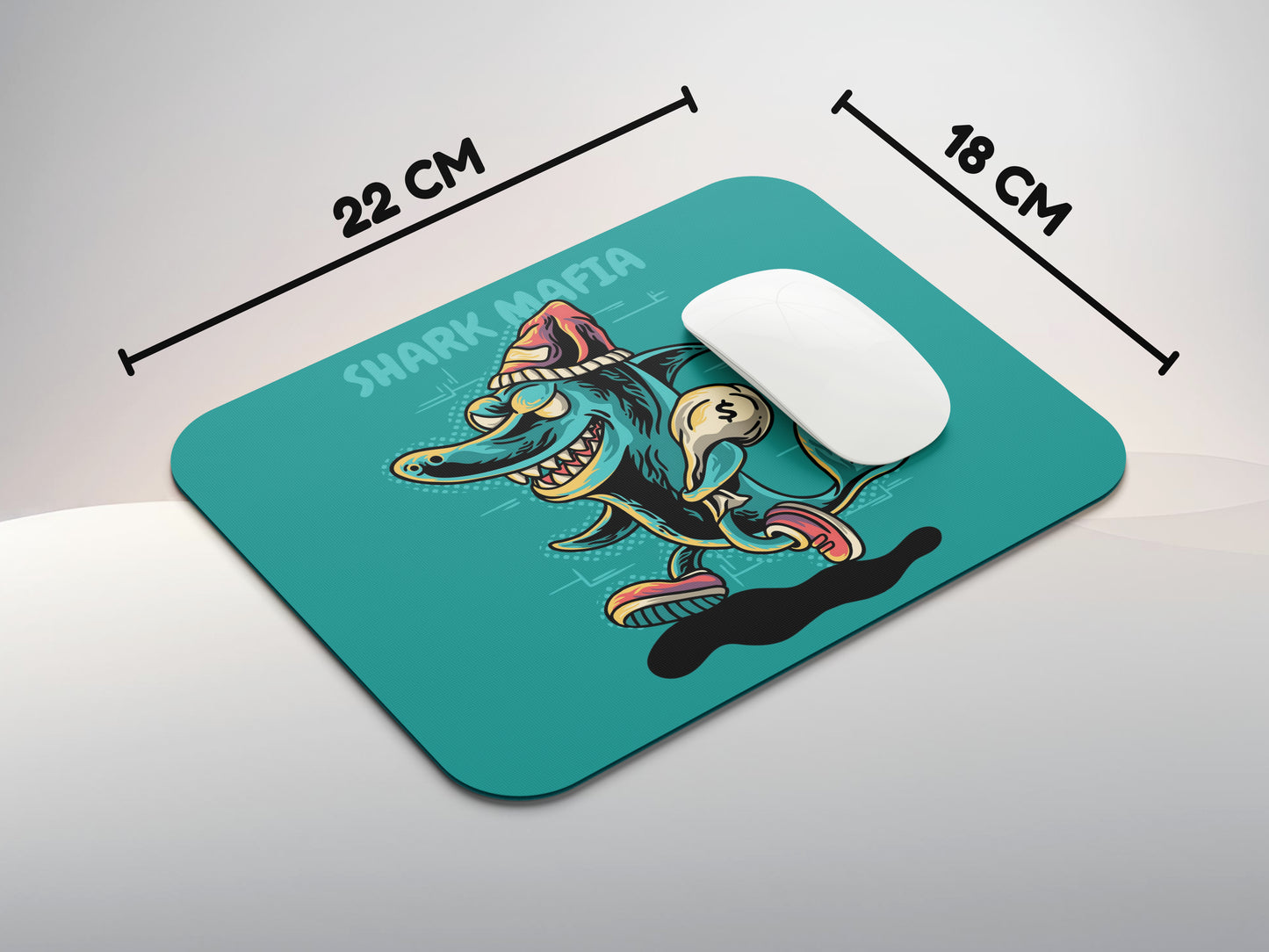 Shark Mafiamousepad mockup style 3