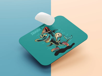 Shark Mafia mousepad mockup style 1