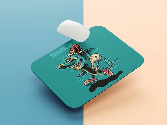 Shark Mafia mousepad mockup style 1