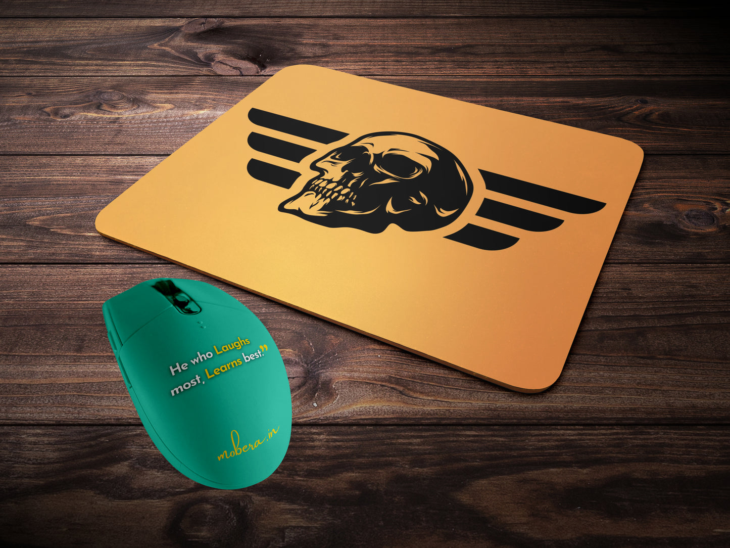 Skeleton headmousepad mockup style 2