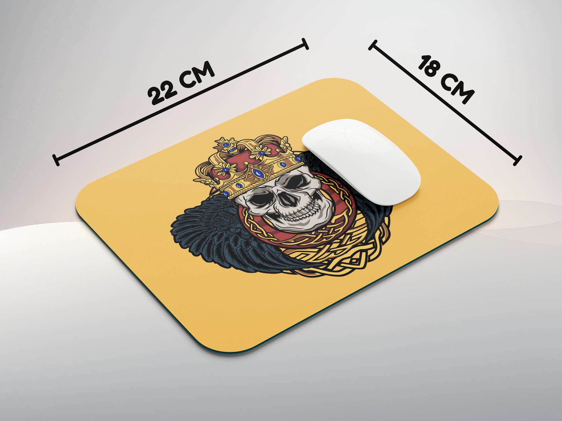 Skeleton Kingmousepad mockup style 3