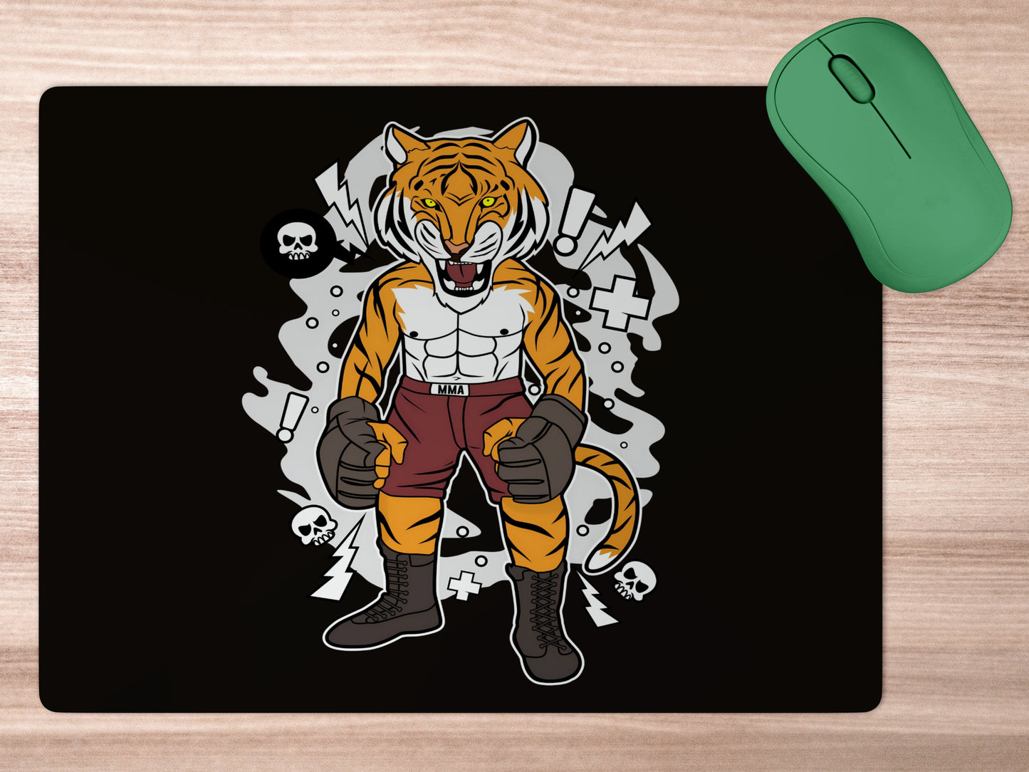 Tiger the Boxermousepad mockup style 5