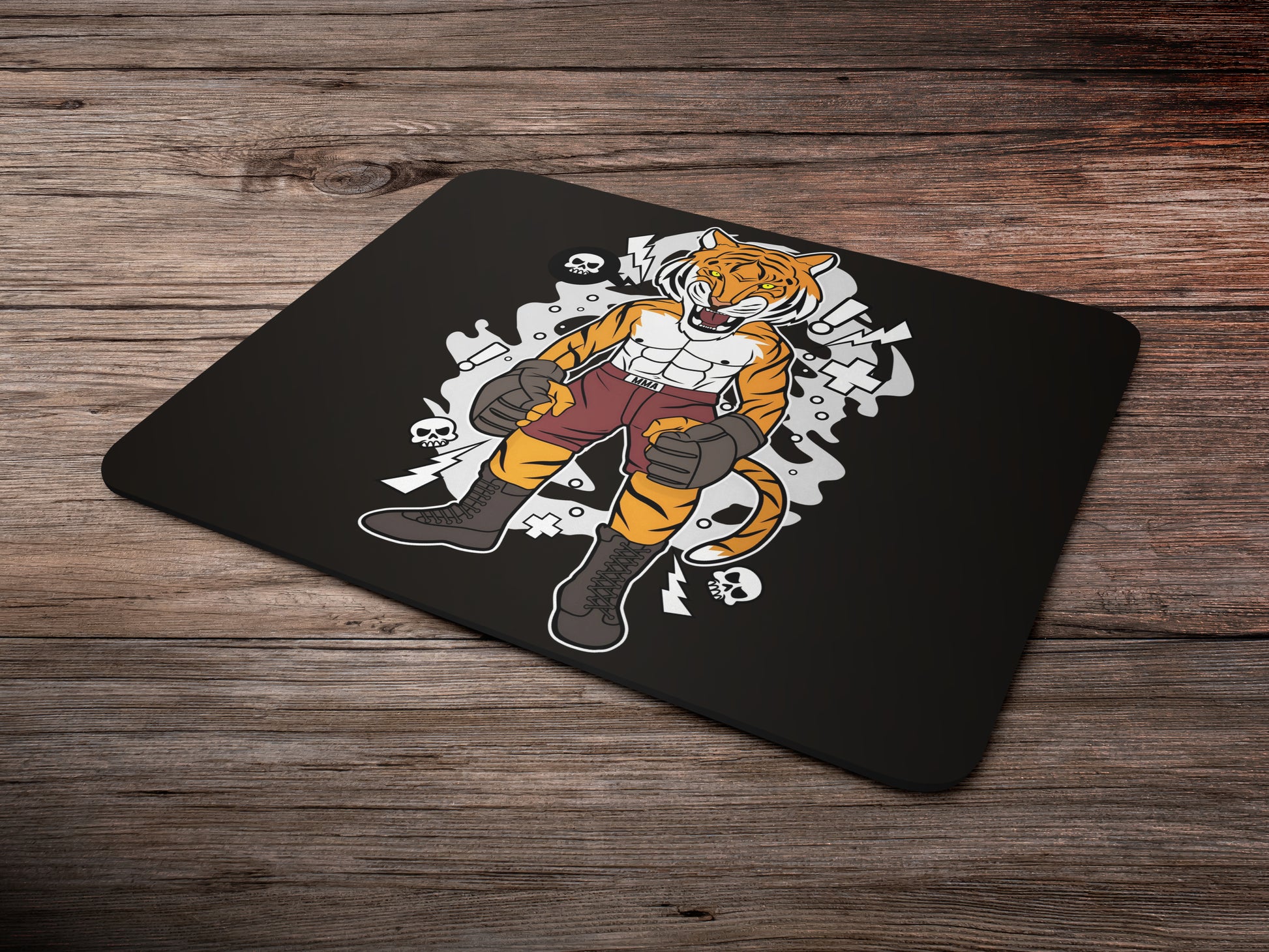 Tiger the Boxermousepad mockup style 6