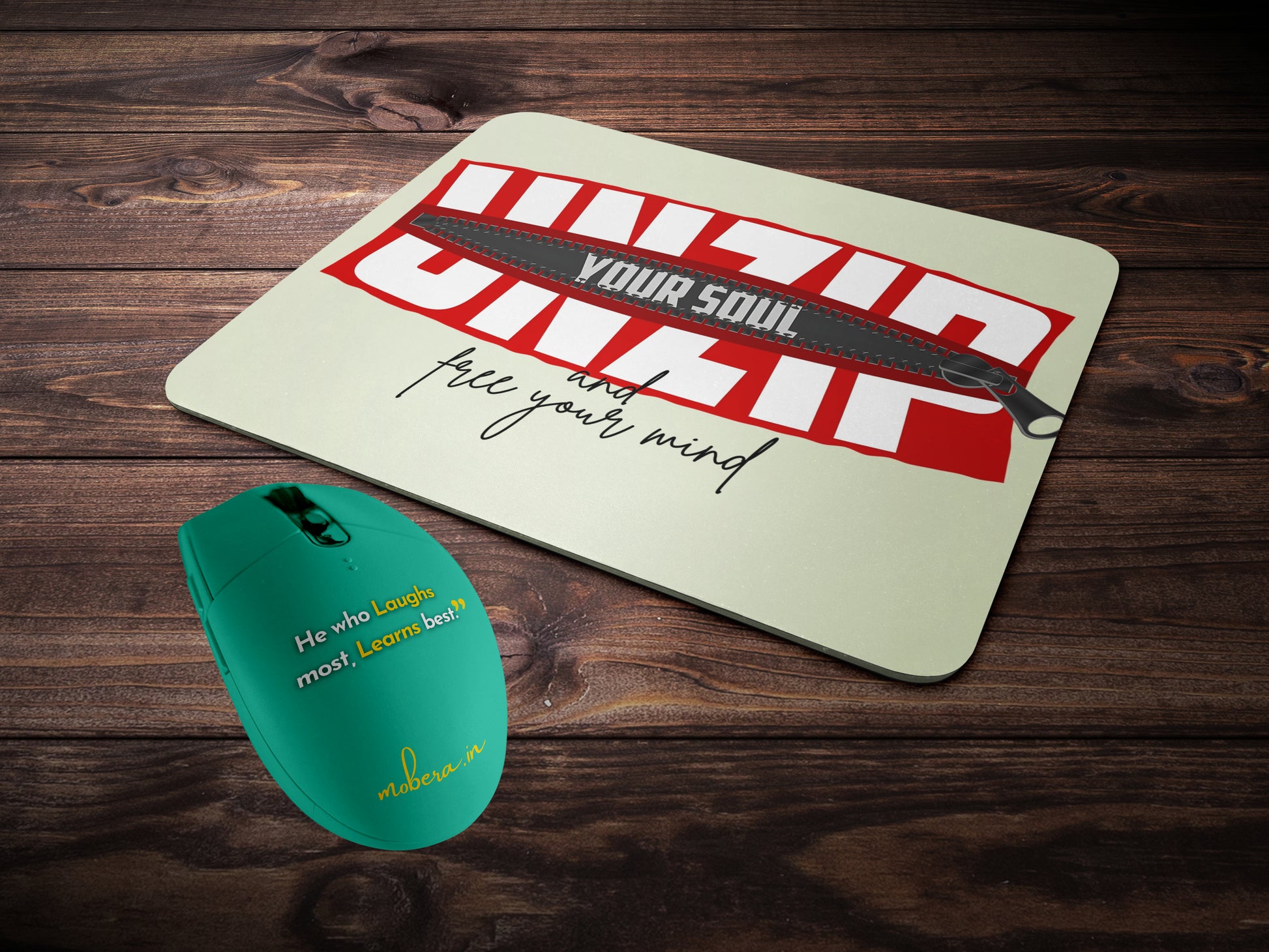 Unzip Your Soulmousepad mockup style 2