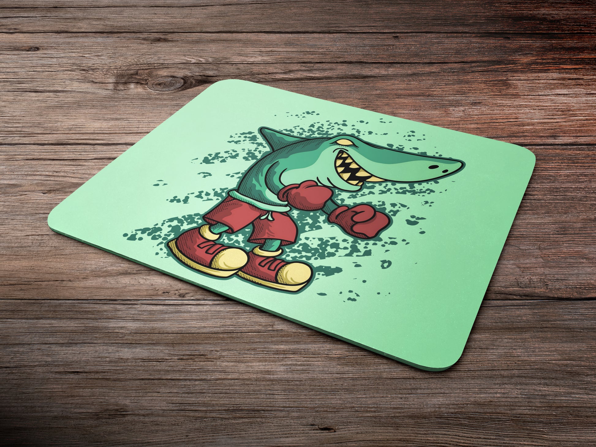 Whale as a Boxermousepad mockup style 6