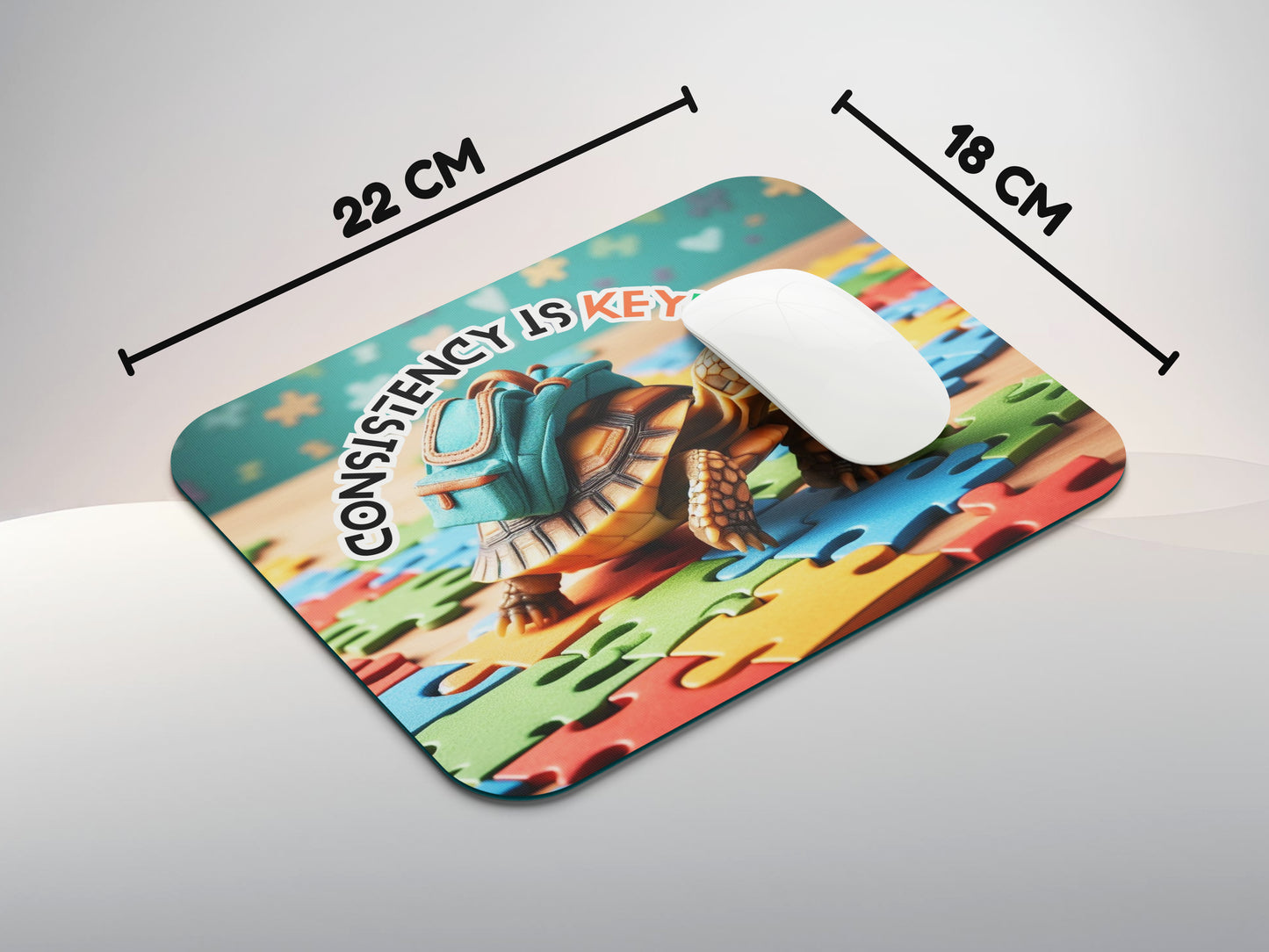 Consistency is keymousepad mockup style 3