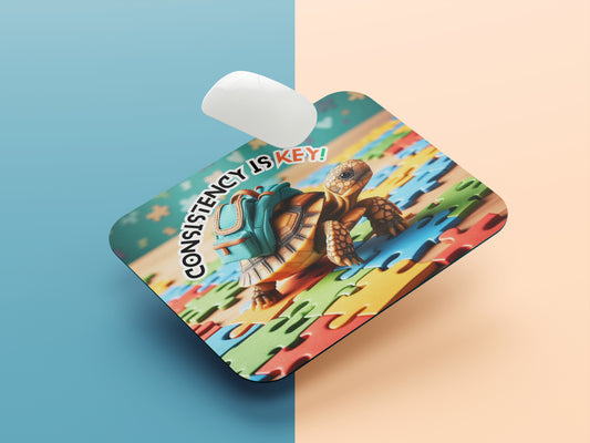 Consistency is key mousepad mockup style 1