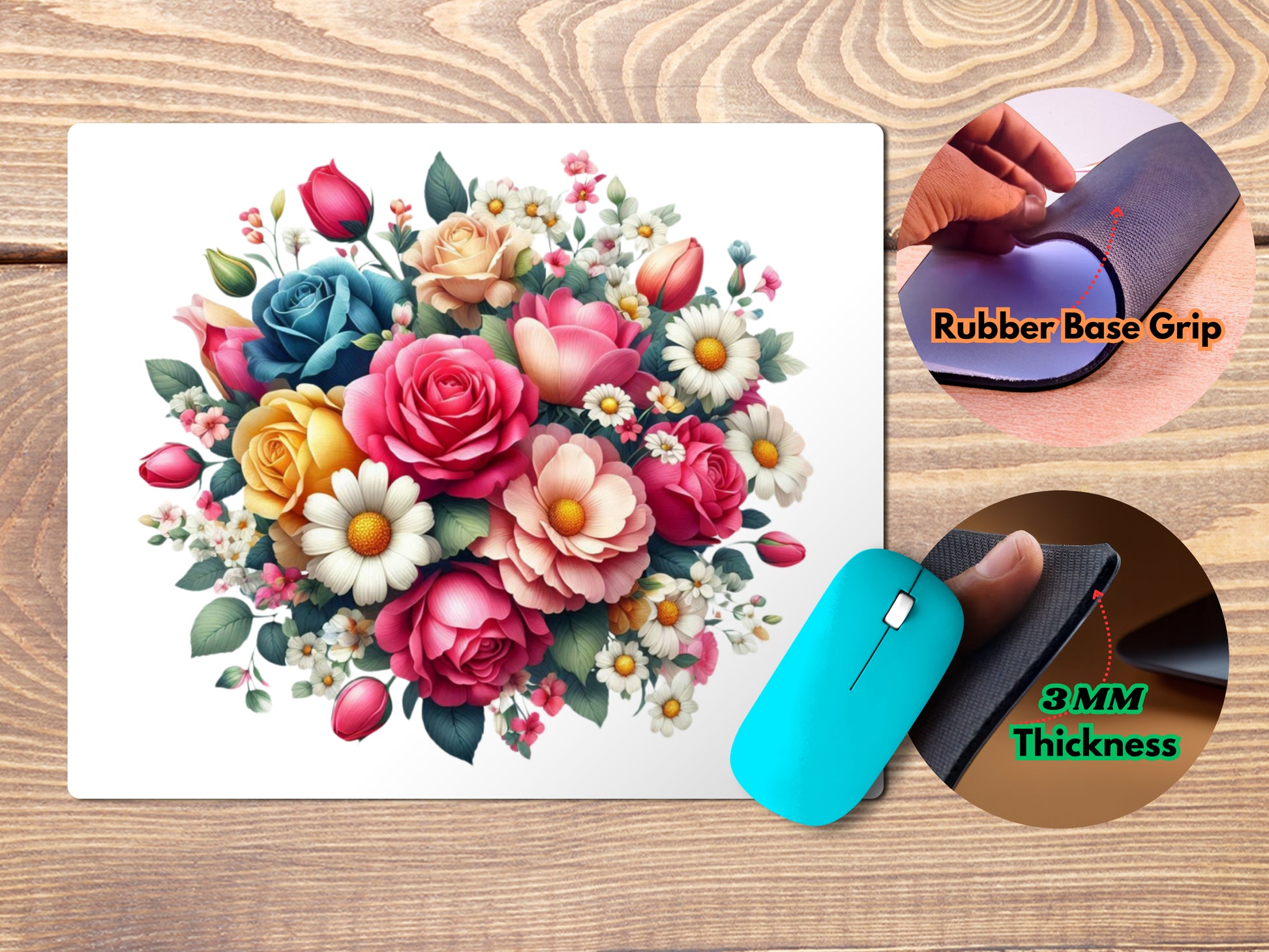 Flowersmousepad mockup style 4