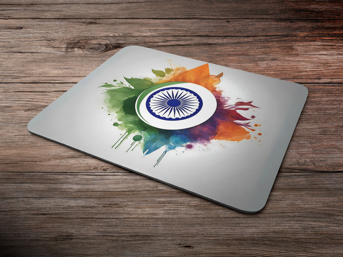 Indian Flag typemousepad mockup style 6