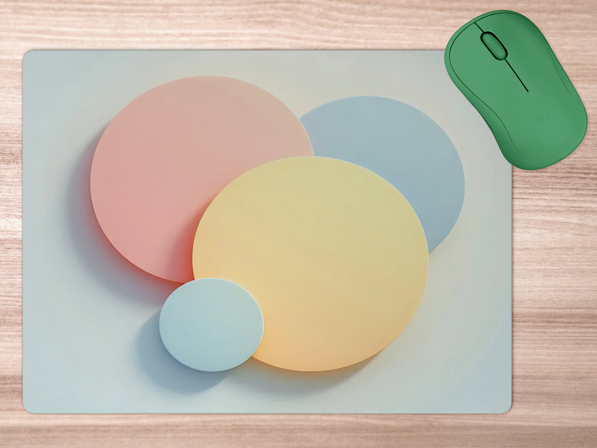 Multiple Roundsmousepad mockup style 5