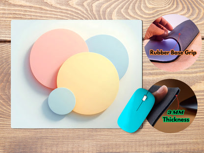 Multiple Roundsmousepad mockup style 4