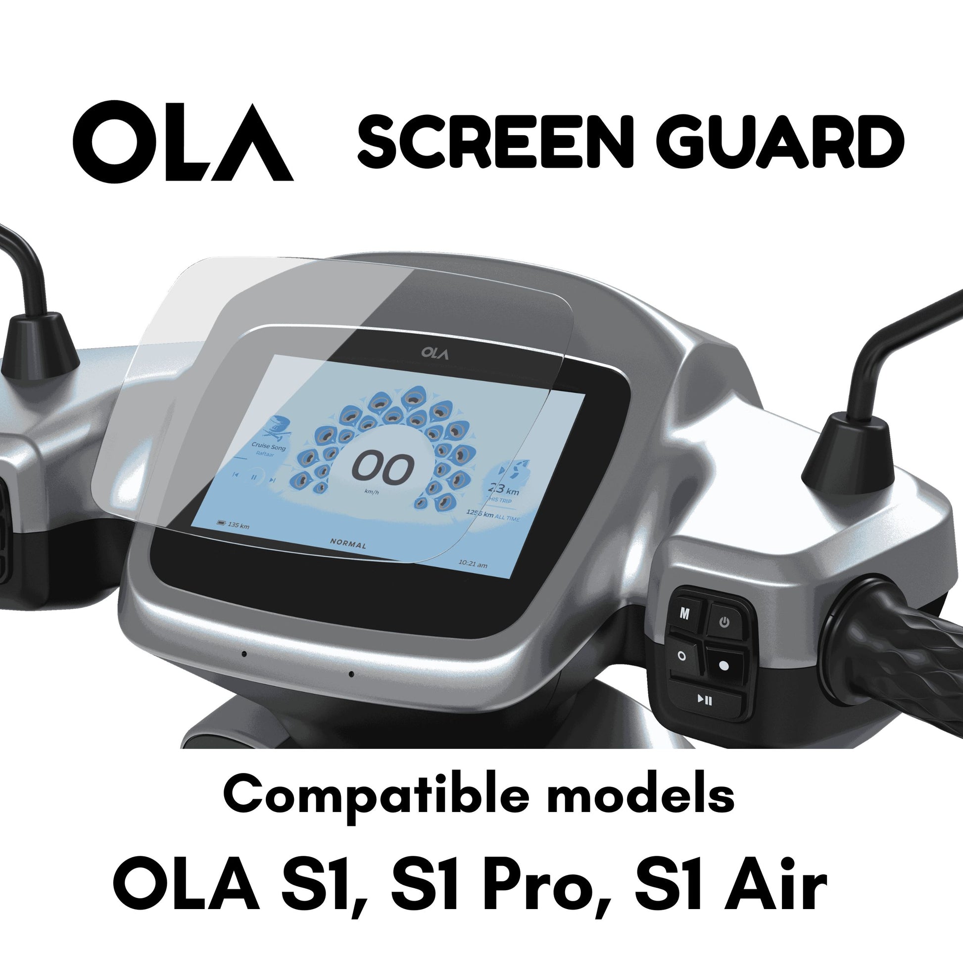 ola s1 s1 pro s1 air screen guard 7 inch display protector