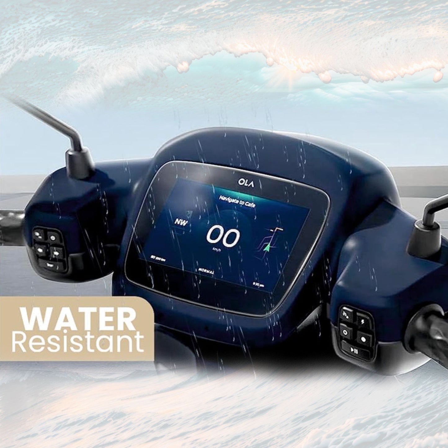 ola screen guard water resistant display protection film