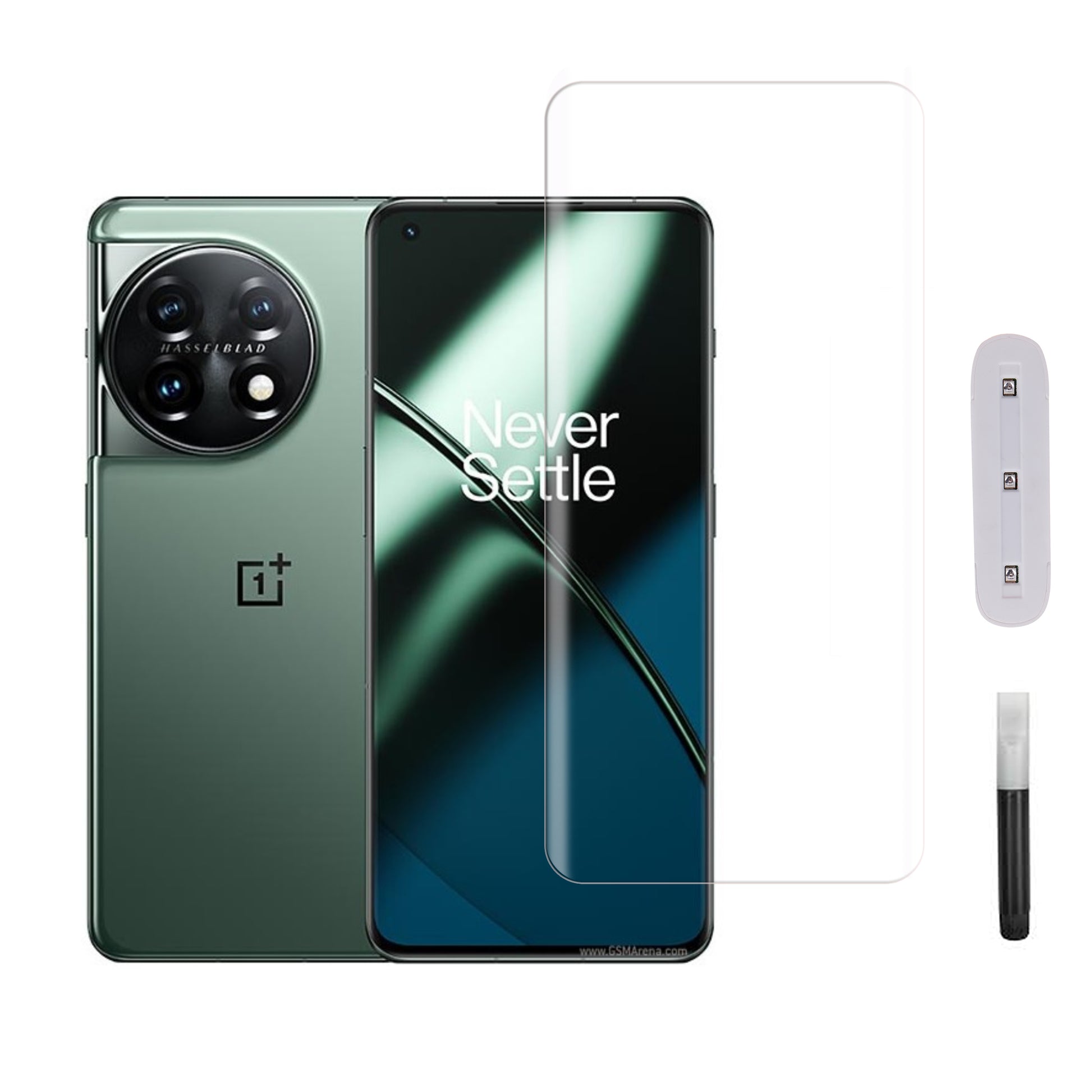 Mobera UV Tempered Glass for OnePlus 11 | Full Glue Screen Protector