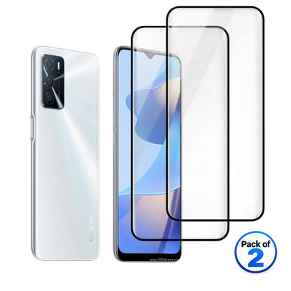 Oppo A16 tempered glass pack of 2