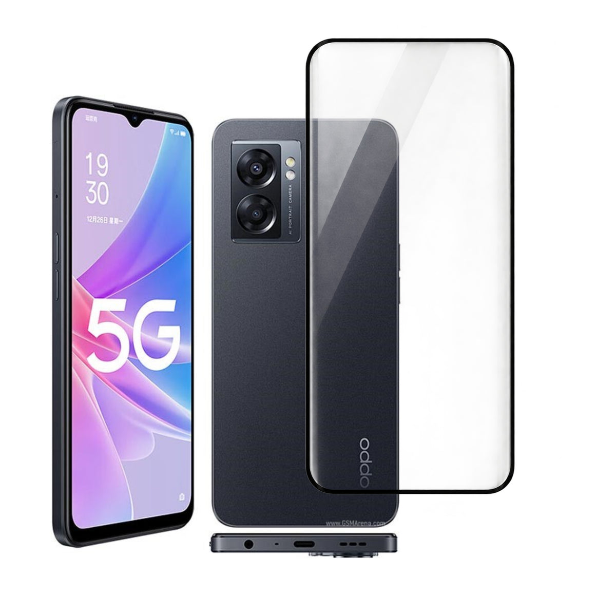 MobERA Tempered Glass for Oppo A56s | Screen Protector