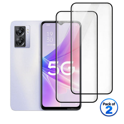 Oppo A57 tempered glass pack of 2