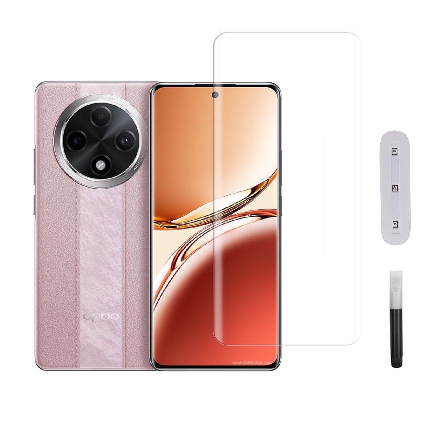 Mobera UV Tempered Glass for Oppo F27 Pro | Full Glue Screen Protector