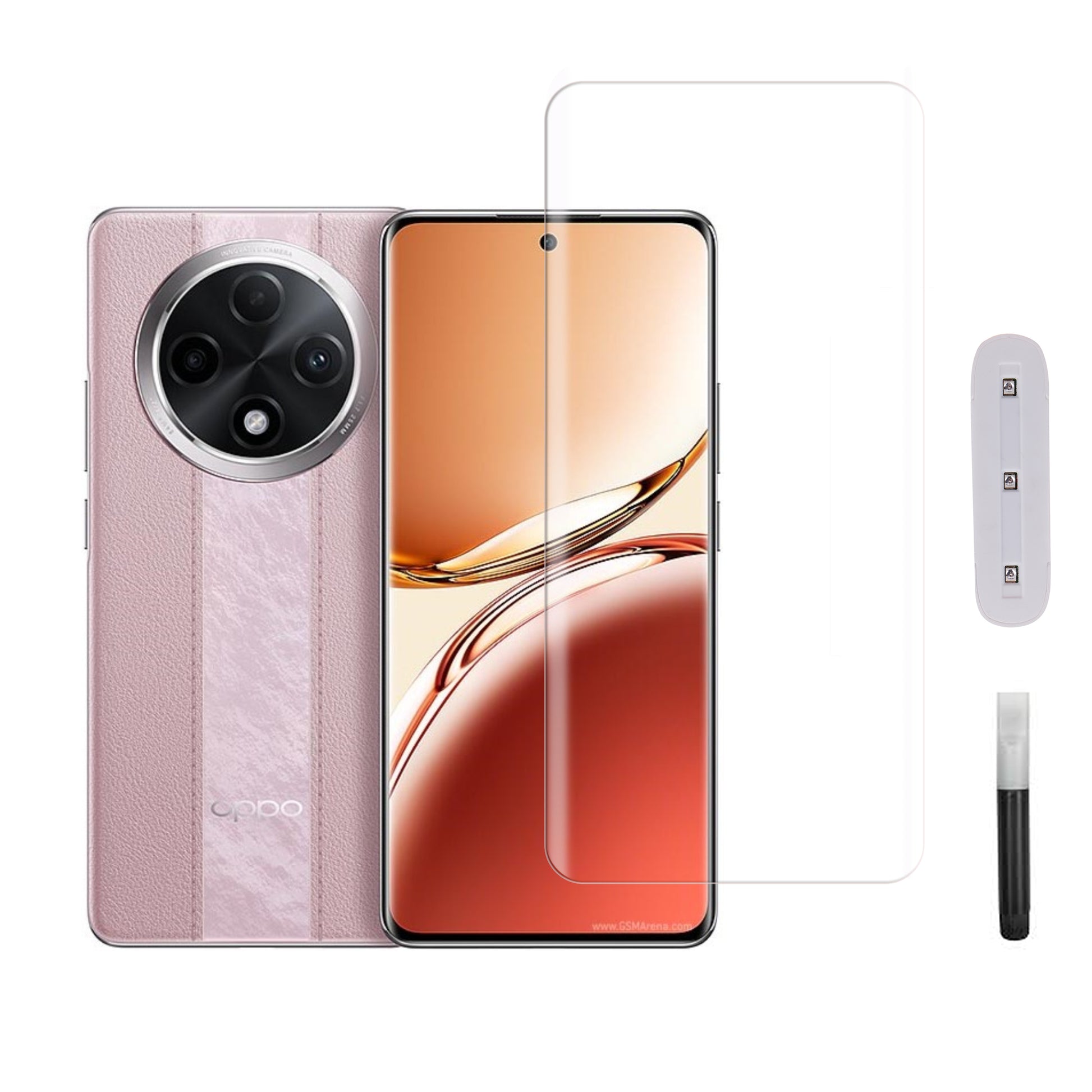 Mobera UV Tempered Glass for Oppo F27 Pro Plus | Full Glue Screen Protector
