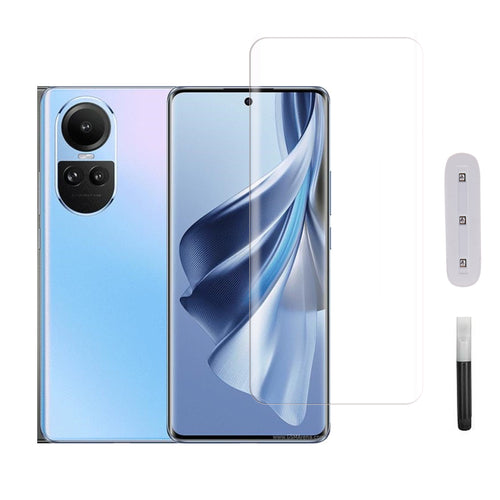 Mobera UV Tempered Glass for Oppo Reno10 | Full Glue Screen Protector