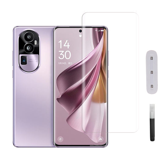 Mobera UV Tempered Glass for Oppo Reno10 Pro Plus | Full Glue Screen Protector