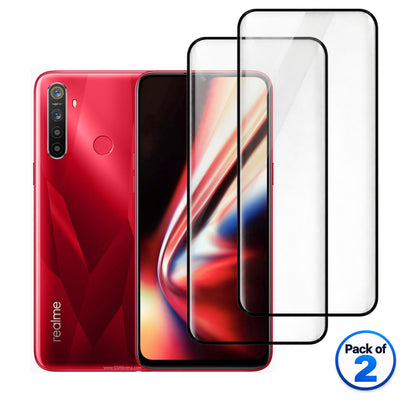 Realme 5s tempered glass pack of 2