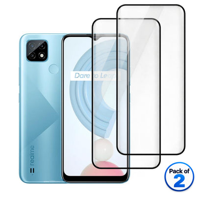 Realme C21 tempered glass pack of 2