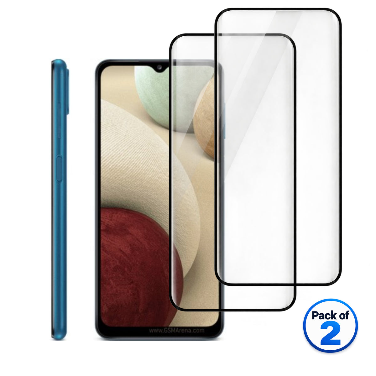 Samsung Galaxy A12 Nacho tempered glass pack of 2