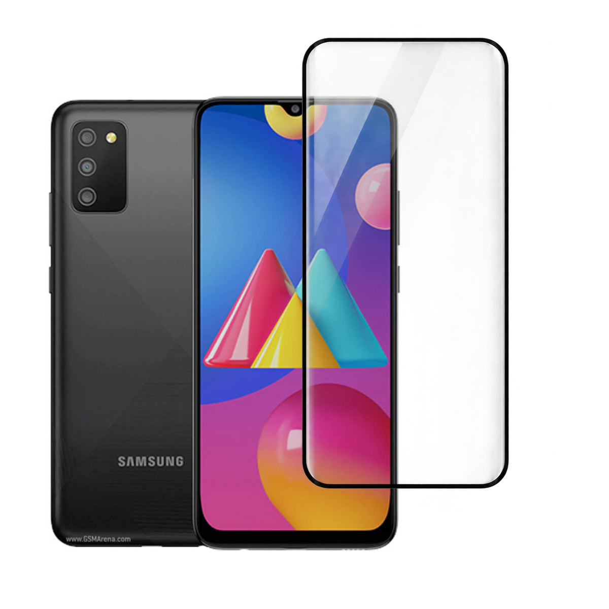 MobERA Tempered Glass for Samsung Galaxy M02s | Screen Protector