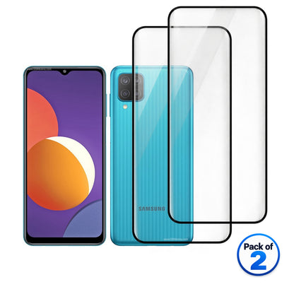 Samsung Galaxy M12 tempered glass pack of 2