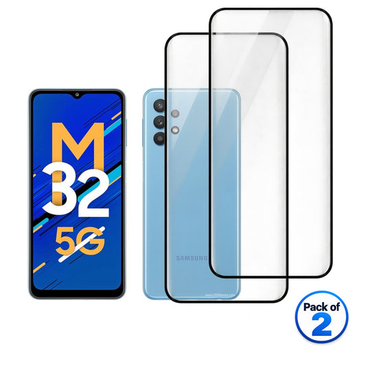 Samsung Galaxy M32 5G tempered glass pack of 2