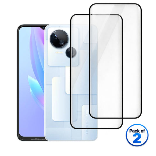 Tecno Spark 10 5G tempered glass pack of 2