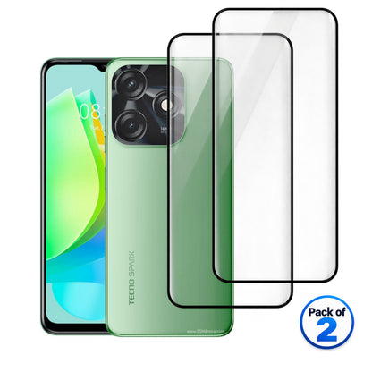Tecno Spark 10C tempered glass pack of 2