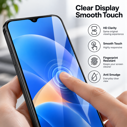 ZTE Blade A53 Pro tempered glass installation