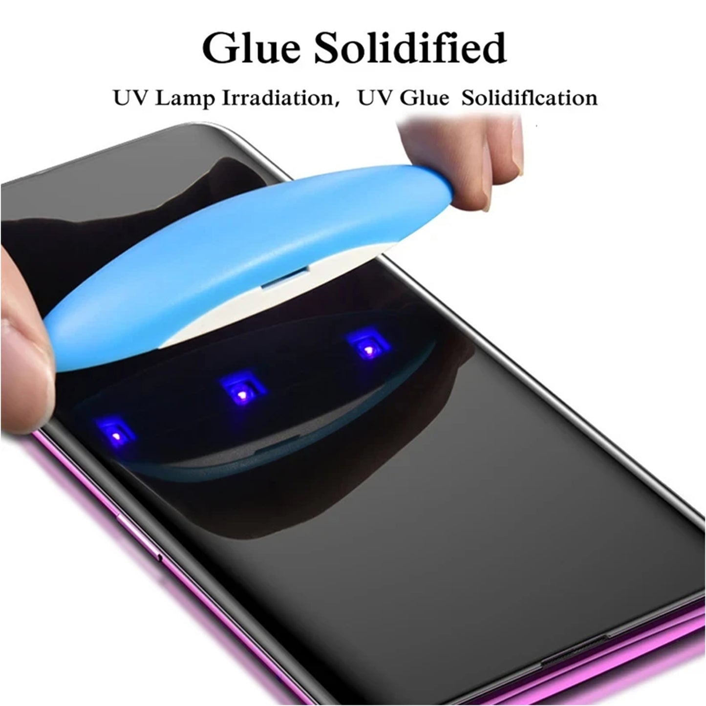 UV tempered glass glue installation for Xiaomi Redmi Note 14 Pro Plus 5G