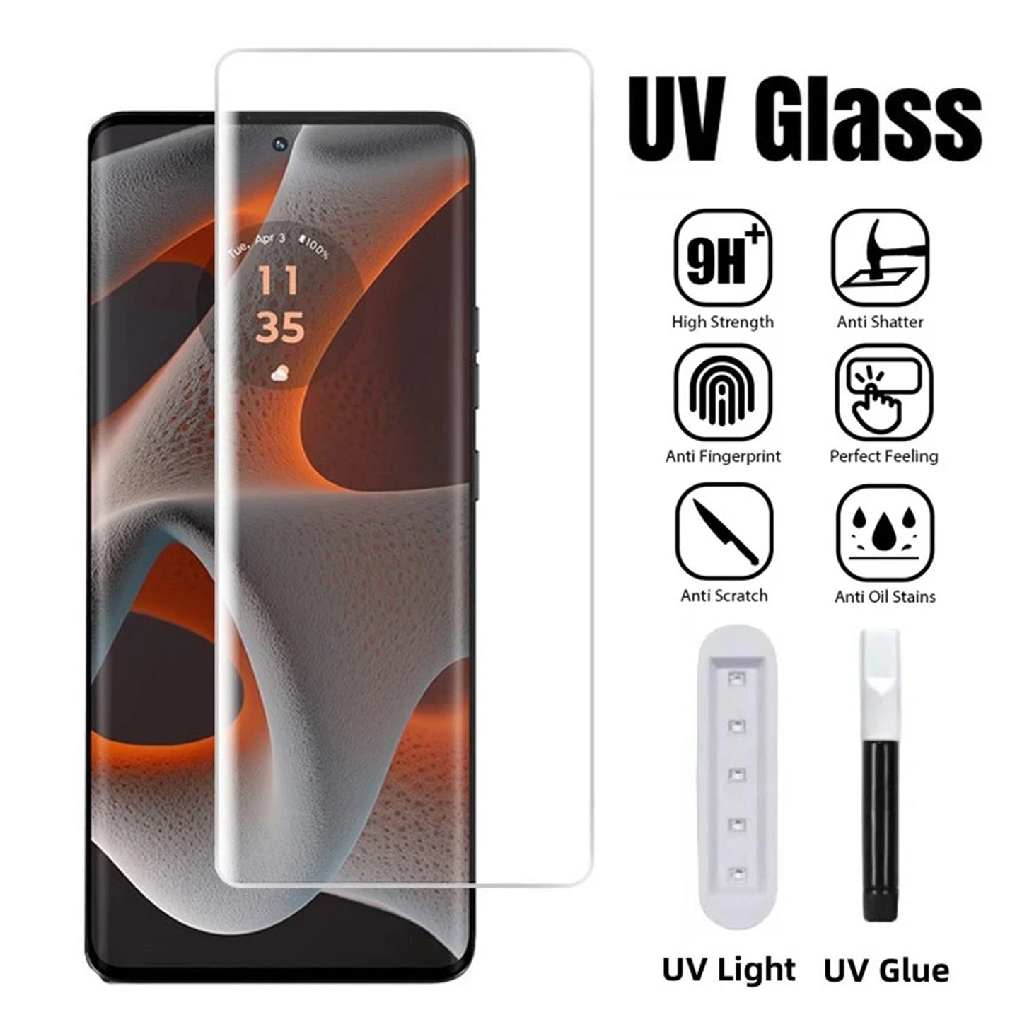 Xiaomi Redmi Note 14 Pro Plus 5G UV tempered glass specifications