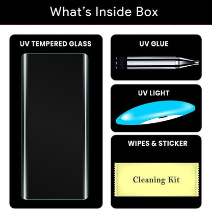 Xiaomi Redmi Note 14 Pro Plus 5G UV tempered glass box contents