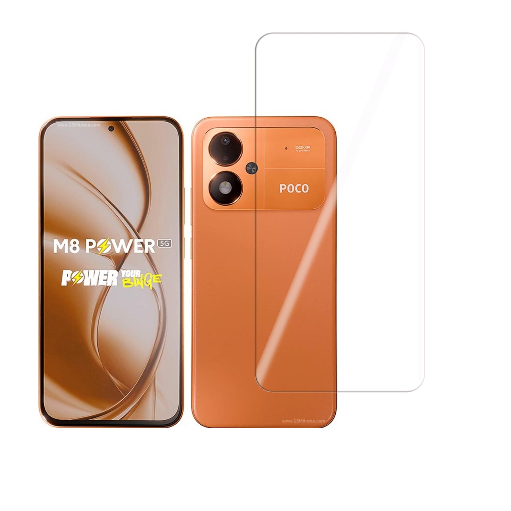 Xiaomi Poco M8 Power Mobile Screen Guard Protector