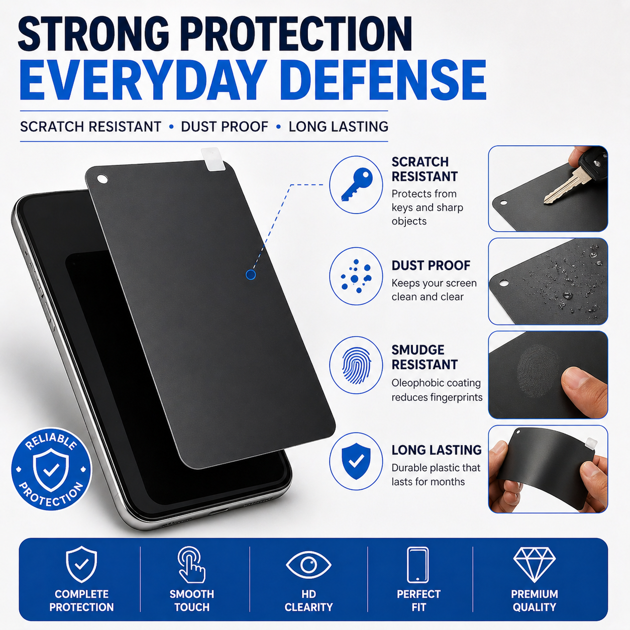Smooth Touch Gaming Matte Screen Guard for Xiaomi Redmi K100 Pro Max