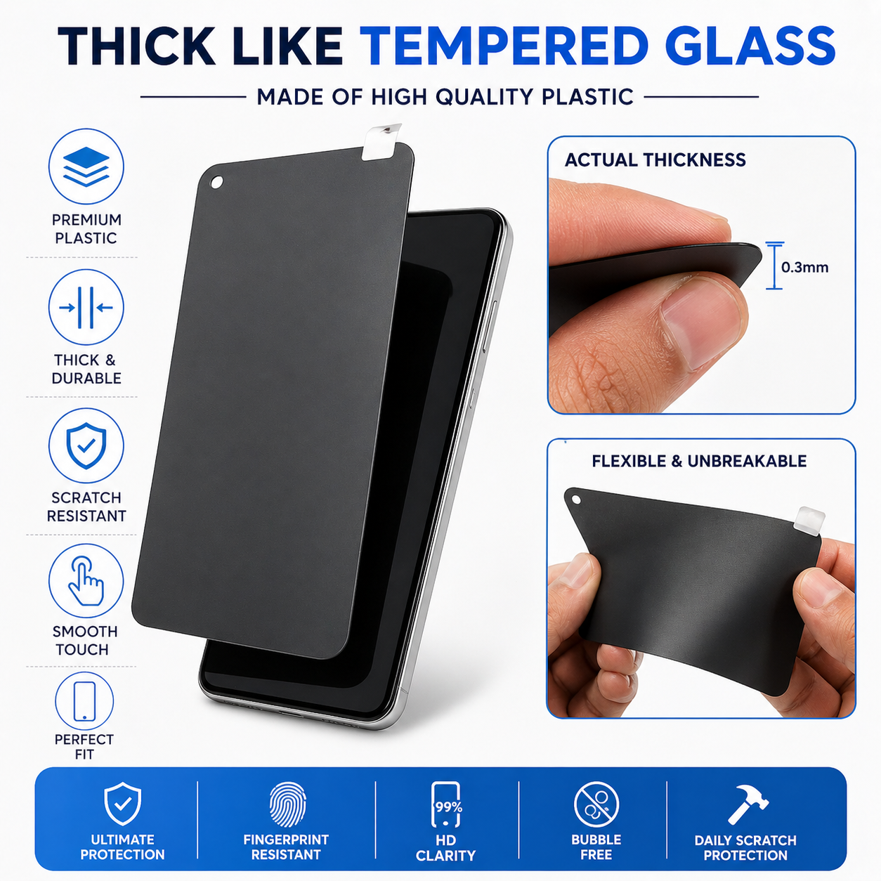 Buy Oppo A7 Pro Max Screen Guard Online at Mobera