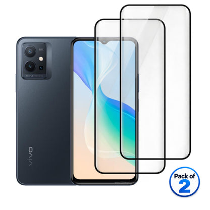 vivo T1 5G tempered glass pack of 2