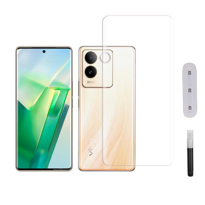 Mobera UV Tempered Glass for vivo T2 Pro | Full Glue Screen Protector