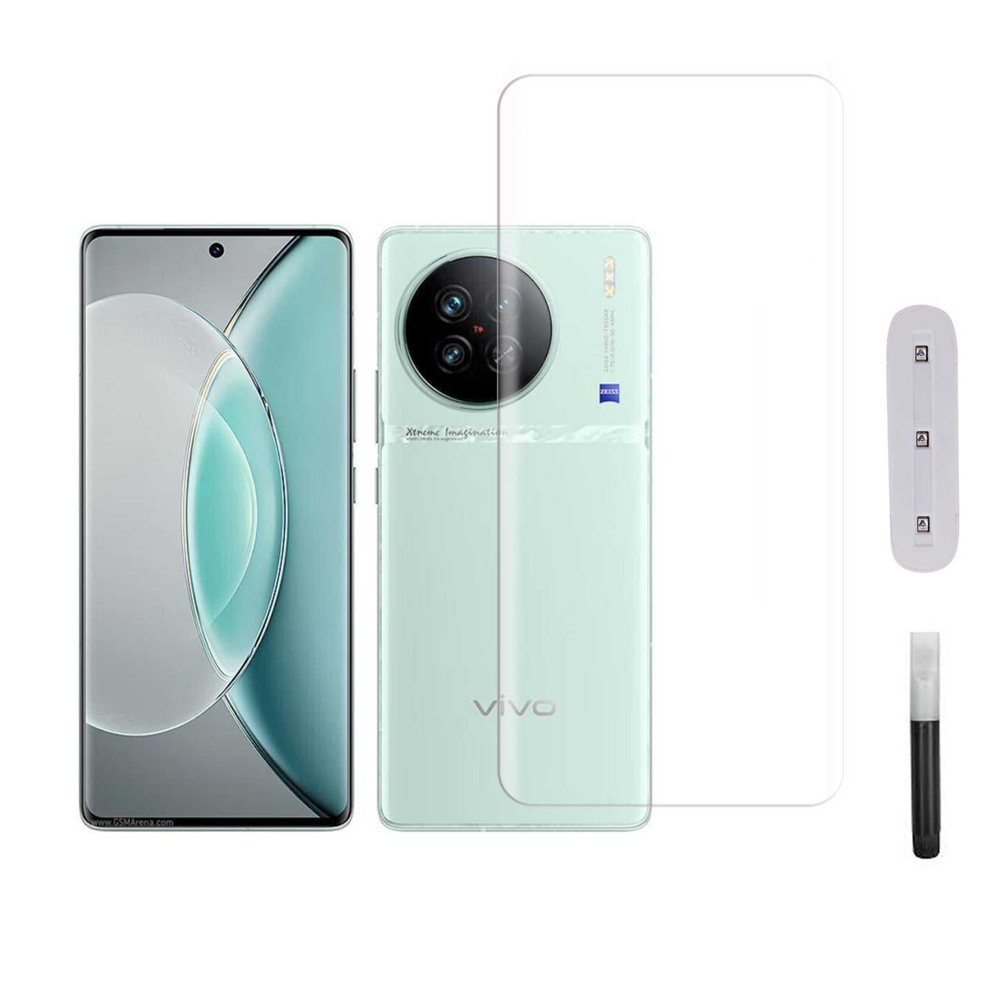 Mobera UV Tempered Glass for vivo X90s | Full Glue Screen Protector