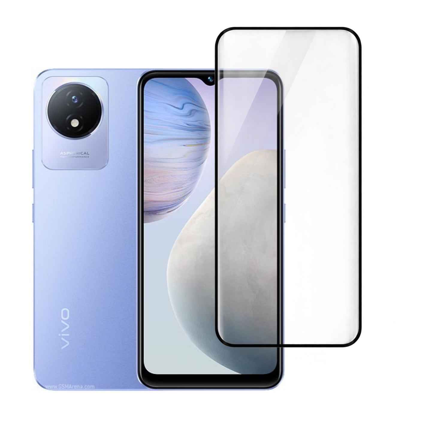 MobERA Tempered Glass for vivo Y02 | Screen Protector