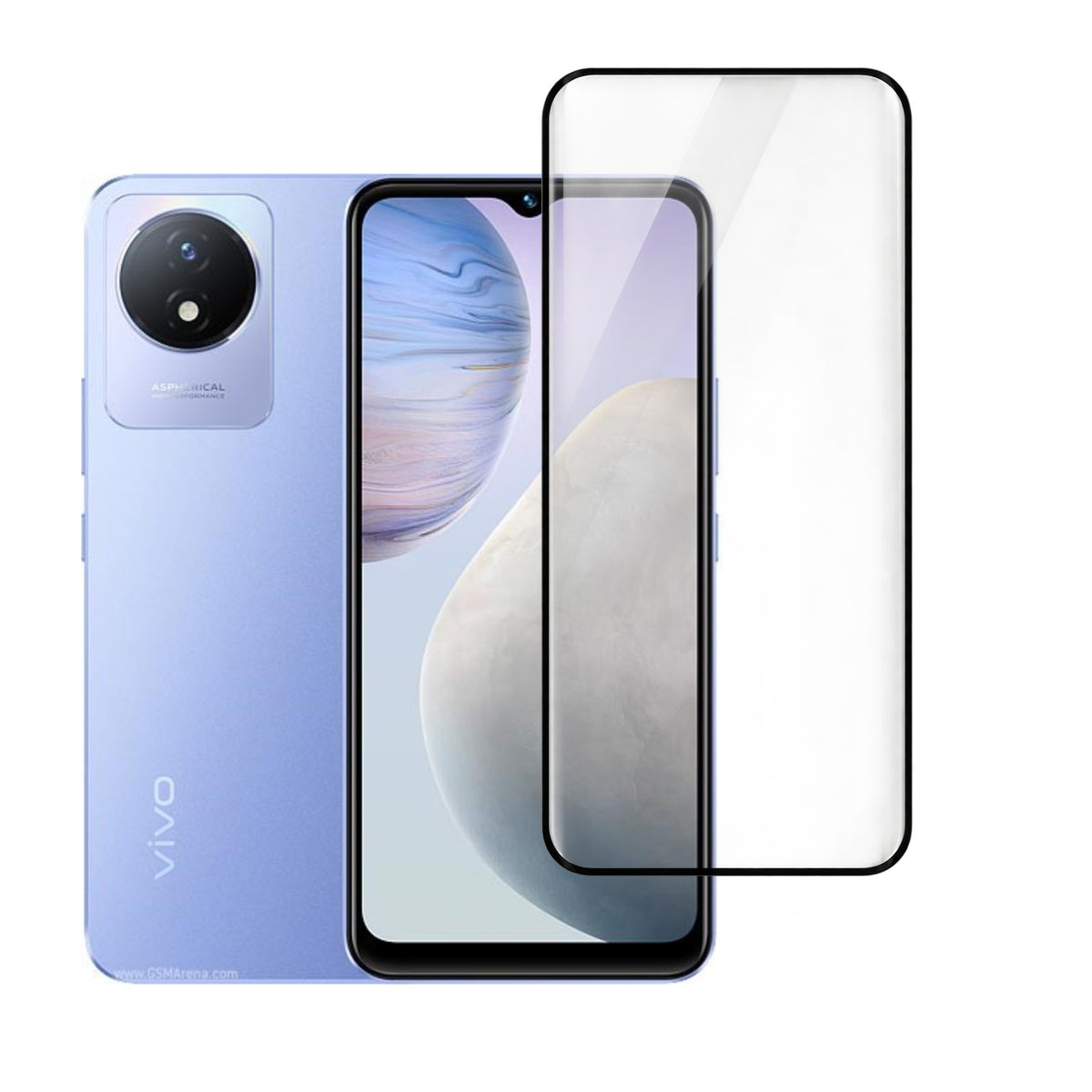 MobERA Tempered Glass for vivo Y02A | Screen Protector