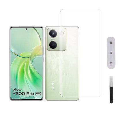 Mobera UV Tempered Glass for vivo Y200 Pro | Full Glue Screen Protector